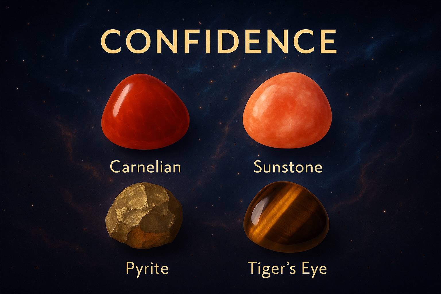 Confidence – Stones of Courage, Power & Self-Belief